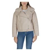 Gebonden jas voor vrouwen Vila , Beige , Dames