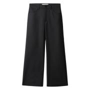 Zwarte Wol Jiro Broek Séfr , Black , Heren