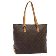 Pre-owned Canvas totes Louis Vuitton Vintage , Brown , Dames