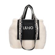 Witte Shoppingtas Suiker Stijl Liu Jo , White , Dames