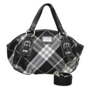 Pre-owned Nylon handbags Burberry Vintage , Black , Dames