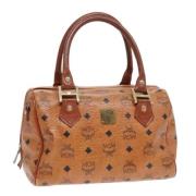 Pre-owned Leather handbags MCM Pre-owned , Brown , Dames