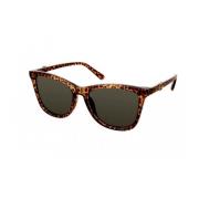 Groene Lens Resin Zonnebril voor Vrouwen Guess , Brown , Dames