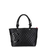 Pre-owned Fabric handbags Chanel Vintage , Black , Dames