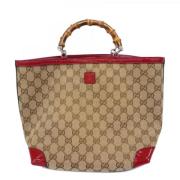 Pre-owned Canvas handbags Gucci Vintage , Red , Dames