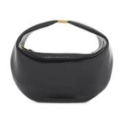 Olivia Hobo Tas met Magnetische Sluiting Khaite , Black , Dames