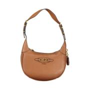 Bruine Polyethyleen Handtas Guess , Brown , Dames