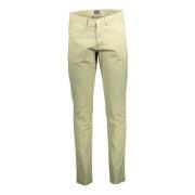 Logo Slim Fit Broek voor Heren Gant , Green , Heren