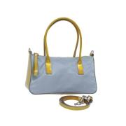 Pre-owned Nylon handbags Prada Vintage , Blue , Dames