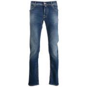 Nick Super Slim Fit Blauwe Jeans Jacob Cohën , Blue , Heren