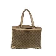 Pre-owned Nylon totes Burberry Vintage , Beige , Dames