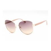 Roze Metalen Zonnebril met Speciale Functies Guess , Pink , Dames