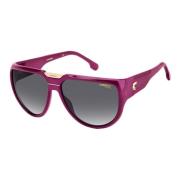 Stijlvolle Violet/Grijze Zonnebril Carrera , Purple , Dames