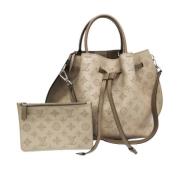 Pre-owned Leather louis-vuitton-bags Louis Vuitton Vintage , Beige , D...