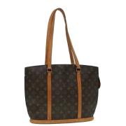 Pre-owned Canvas totes Louis Vuitton Vintage , Brown , Dames