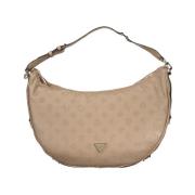 Beige Polyethyleen Handtas Guess , Beige , Dames