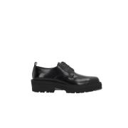 Leren Derby Schoenen Givenchy , Black , Heren