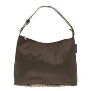 Pre-owned Canvas shoulder-bags Burberry Vintage , Brown , Dames