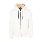 Klassieke Bunny Ivoor Hoodie Moose Knuckles , White , Heren