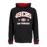 San Francisco 49ers Oversized Hoodie Zwart/Rood New Era , Black , Here...