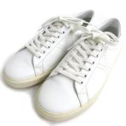 Pre-owned Leather sneakers Celine Vintage , White , Dames