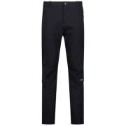 Zwarte elastische broek waterafstotend CMP , Black , Heren