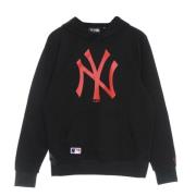 MLB Seizoens Team Logo Hoodie New Era , Black , Heren