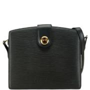 Pre-owned Leather louis-vuitton-bags Louis Vuitton Vintage , Black , D...