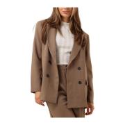 Taupe Blazer Nv-Elaine Notre-v , Beige , Dames