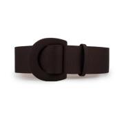 Stoffen riem met bedekte gesp MVP wardrobe , Brown , Unisex