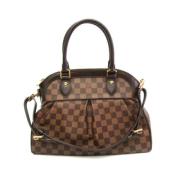 Pre-owned Canvas louis-vuitton-bags Louis Vuitton Vintage , Brown , Da...