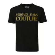 T-shirts en Polos Versace Jeans Couture , Black , Dames