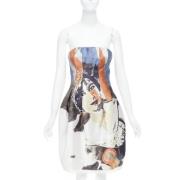 Pre-owned Silk dresses Alexander McQueen Pre-owned , Multicolor , Dame...