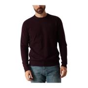 Paarse Crew Neck Sweater voor Heren Butcher of Blue , Purple , Heren