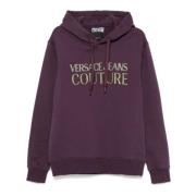 Truien Versace Jeans Couture , Purple , Heren