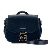 Pre-owned Leather louis-vuitton-bags Louis Vuitton Vintage , Blue , Da...