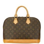 Pre-owned Leather louis-vuitton-bags Louis Vuitton Vintage , Brown , D...