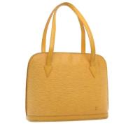 Pre-owned Leather louis-vuitton-bags Louis Vuitton Vintage , Yellow , ...