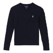 Ronde Hals Trui Ralph Lauren , Blue , Heren