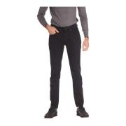 Zwarte Slim Fit 5-Pocket Broek Jeckerson , Black , Heren