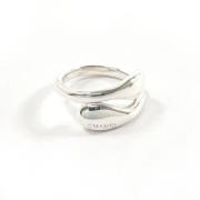 Pre-owned Metal rings Chanel Vintage , Gray , Dames