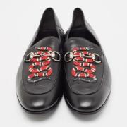 Pre-owned Leather flats Gucci Vintage , Black , Heren