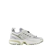 Zilveren Synthetische Sneakers - Ronde Neus MM6 Maison Margiela , Gray...