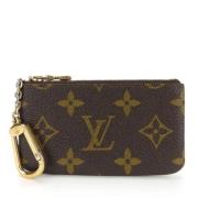 Pre-owned Canvas key-holders Louis Vuitton Vintage , Brown , Dames