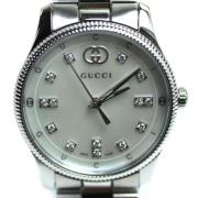 Pre-owned Metal watches Gucci Vintage , Gray , Dames