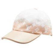 Pre-owned Fabric hats Louis Vuitton Vintage , Beige , Dames