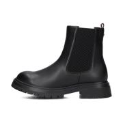 Zwarte Chelsea Boots, Model 33570 Tommy Hilfiger , Black , Dames