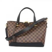 Pre-owned Fabric louis-vuitton-bags Louis Vuitton Vintage , Brown , Da...