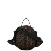 Pre-owned Canvas fendi-bags Fendi Vintage , Brown , Dames