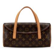 Pre-owned Leather louis-vuitton-bags Louis Vuitton Vintage , Brown , D...